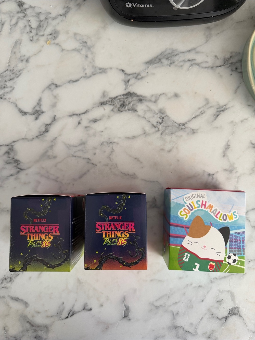 Stranger Things x2 Mystery Box Set + Squishmallows Cat Mini Box